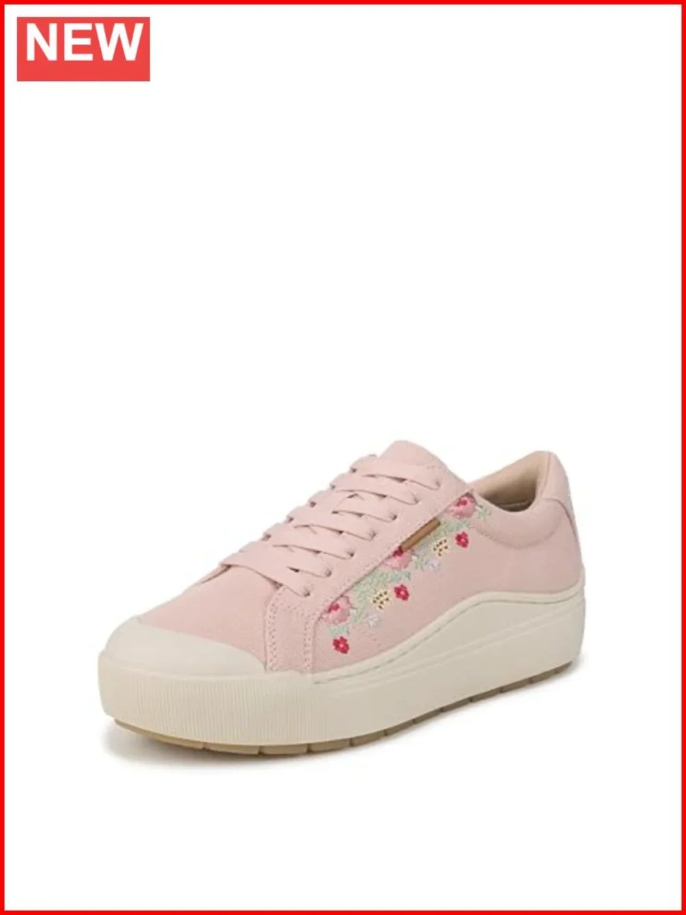 Women's Lace-Up Platform Fashion Sneakers with Arch Support